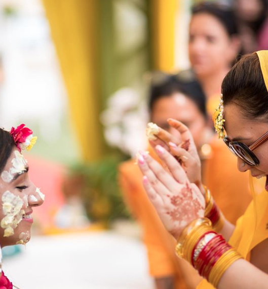 Mohena Kumari Singh and Vasundhra Raj Laxmi